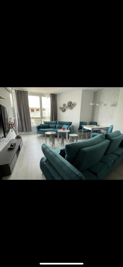 Brand New First Line Sea View 2 Bedroom Apartment Burgas Bagian luar foto