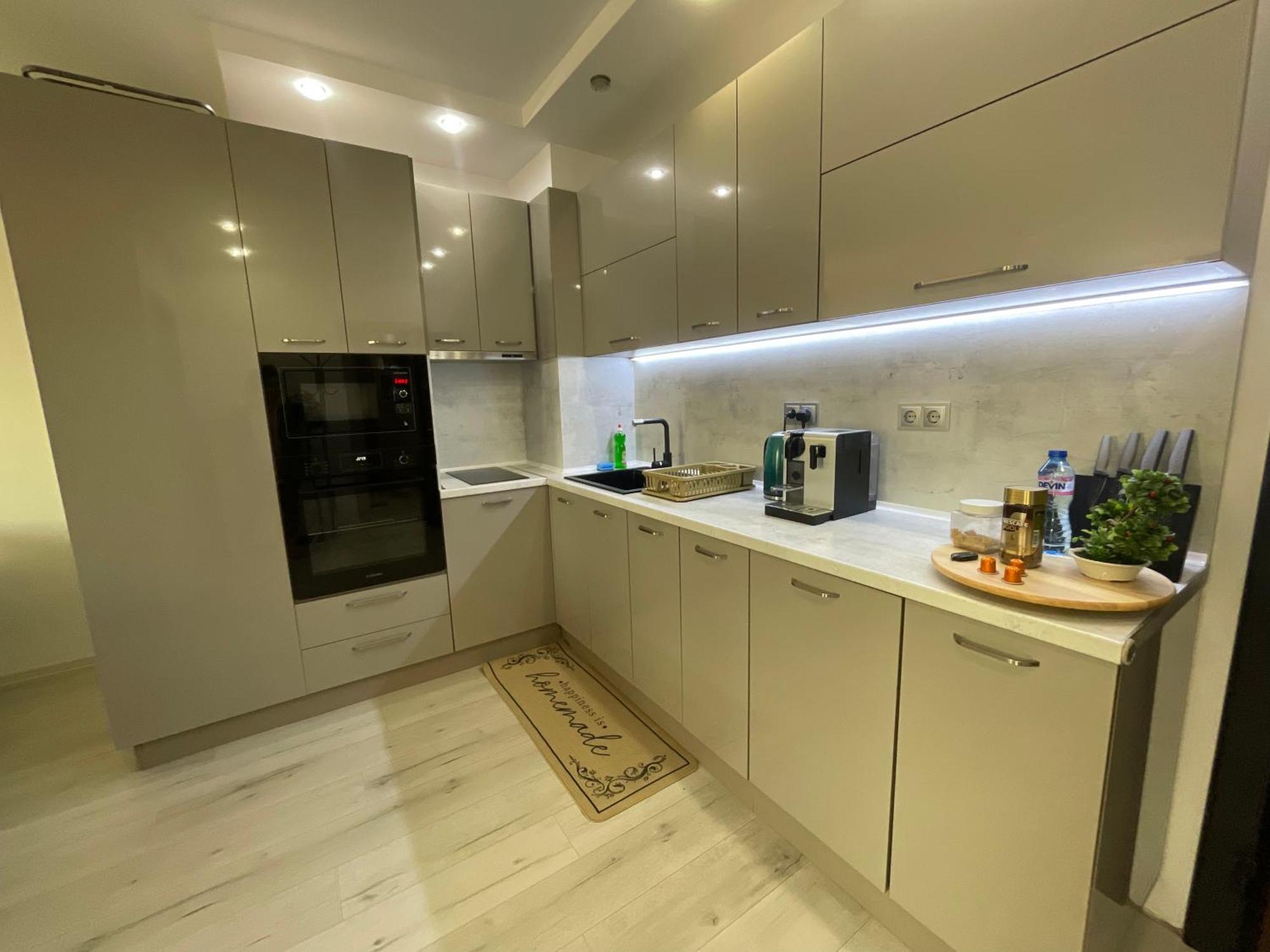 Brand New First Line Sea View 2 Bedroom Apartment Burgas Bagian luar foto